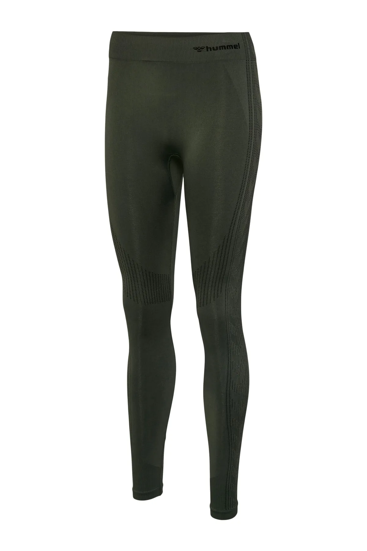 hummel  Sport-Leggings - Grün - Mittlerer Bund