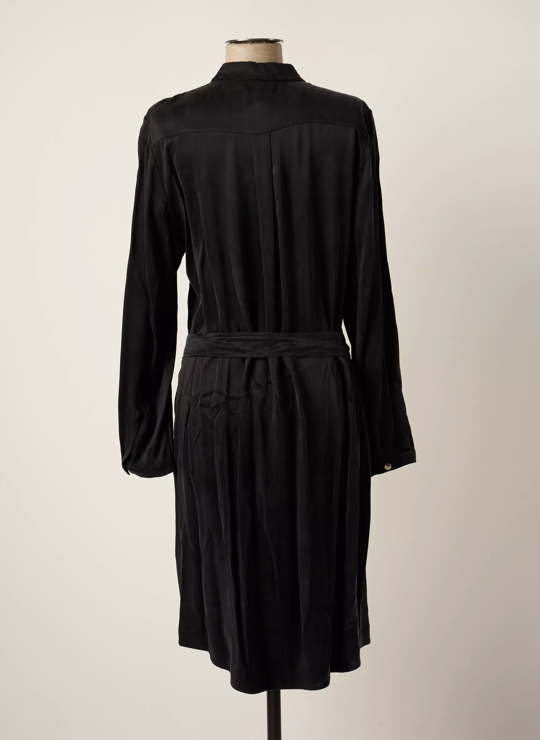 Eva Kayan Robes Mi Longues Femme couleur noir