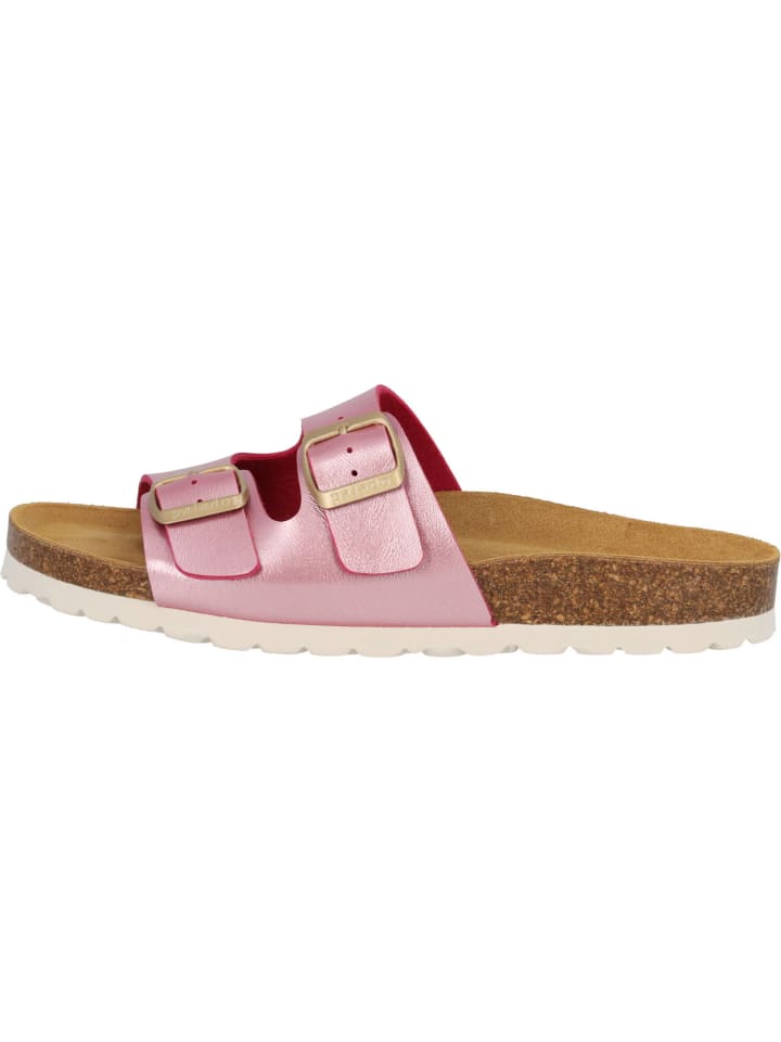 palado Pantoletten in Pink Metallic günstig kaufen