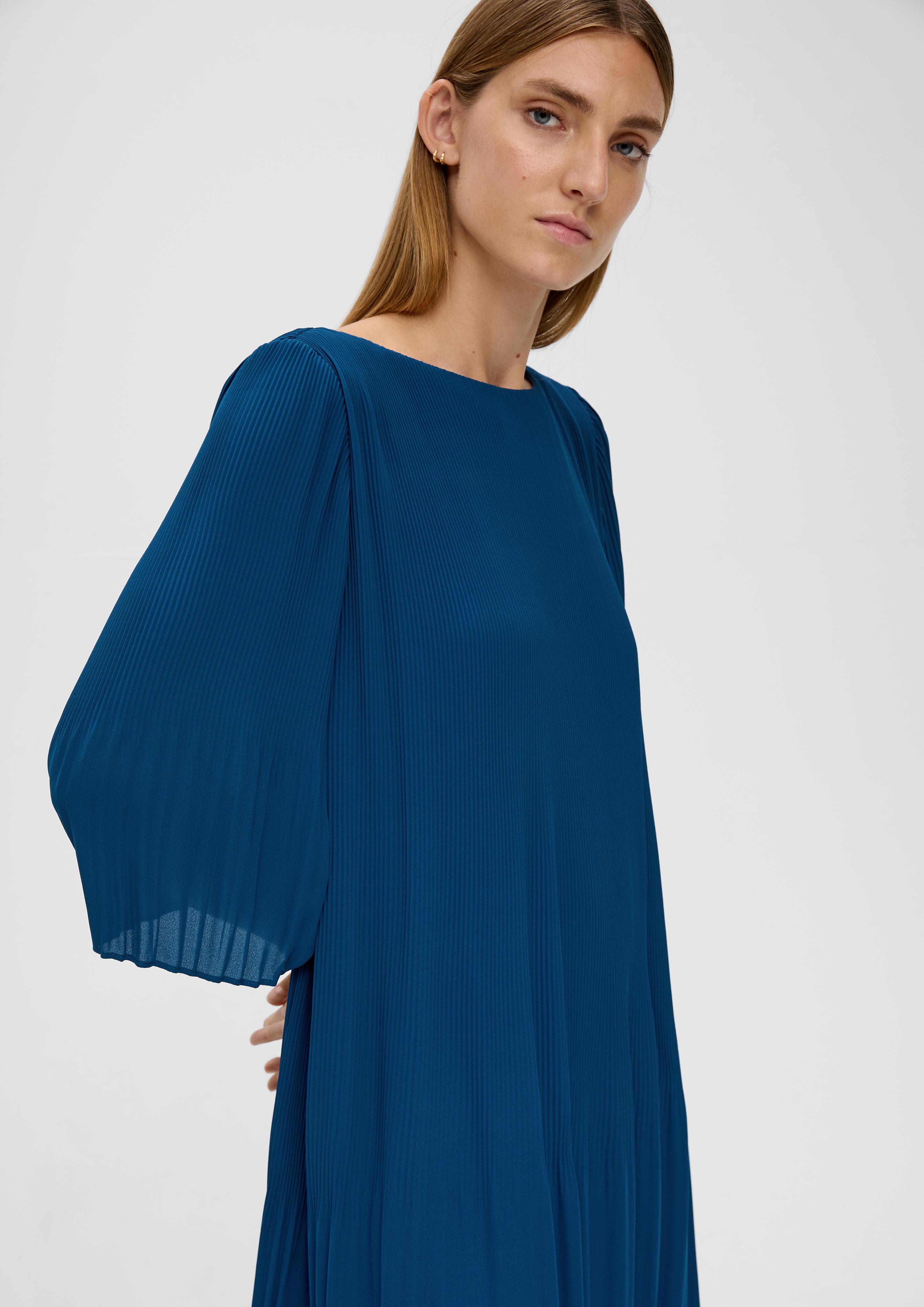 Minikleid mit Plisseefalten  2137961-6495