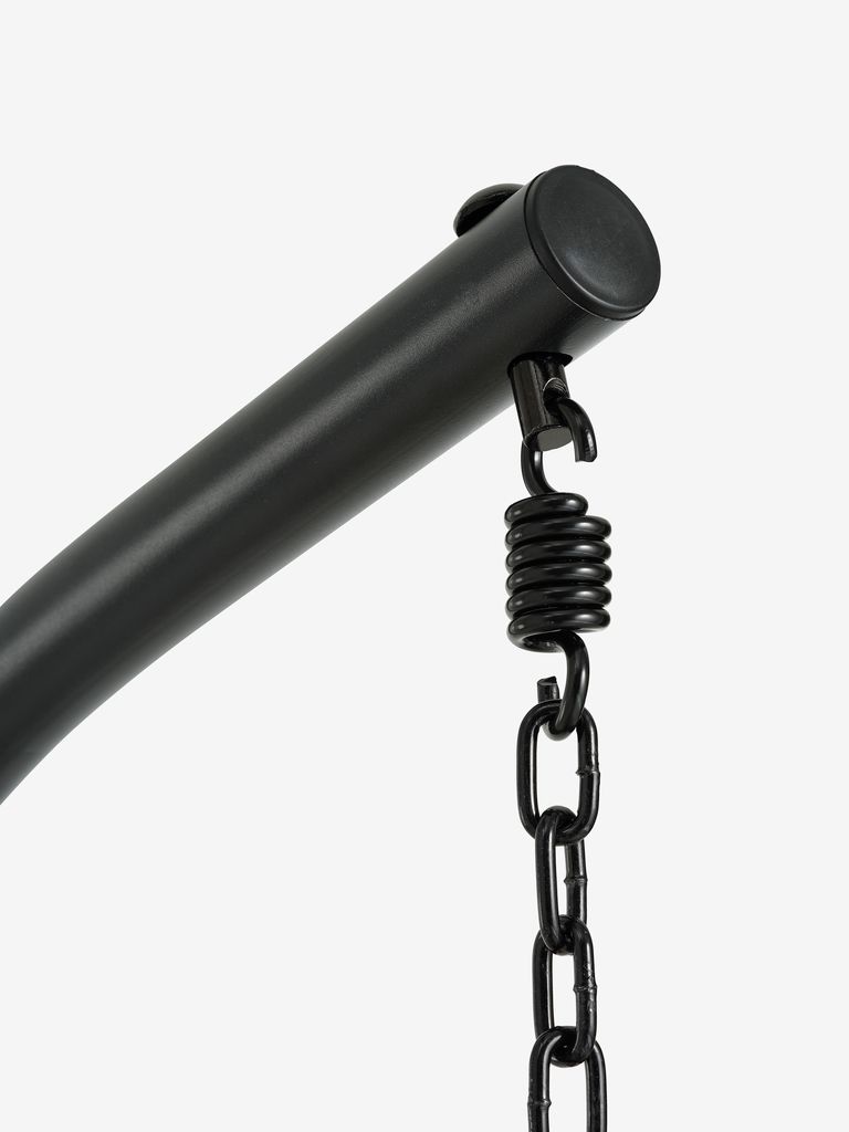 BORK Fotel wiszący BORK W96xH192xD124 czarny