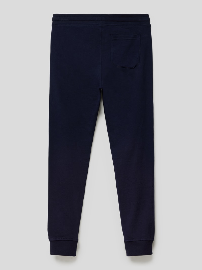 Sweatpants mit seitlichen Eingrifftaschen in marineblau