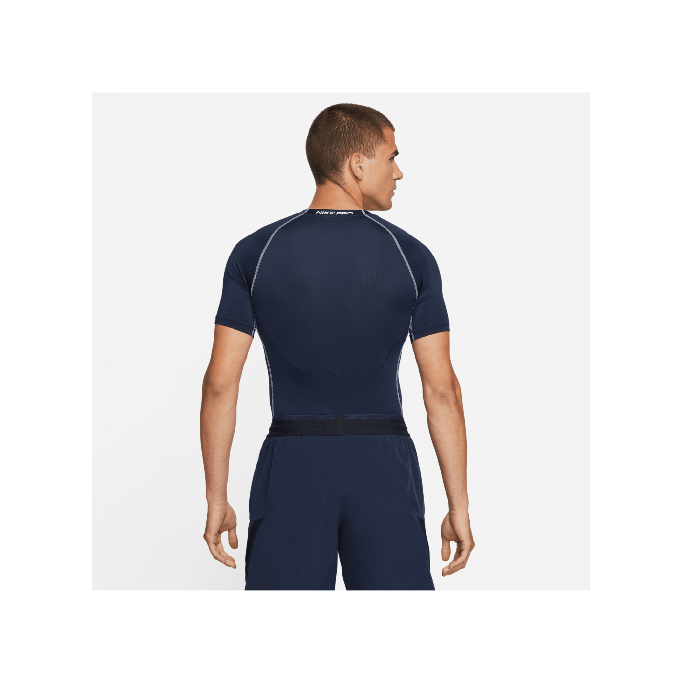 Nike Pro Shortsleeve Shirt Blau Lila F451