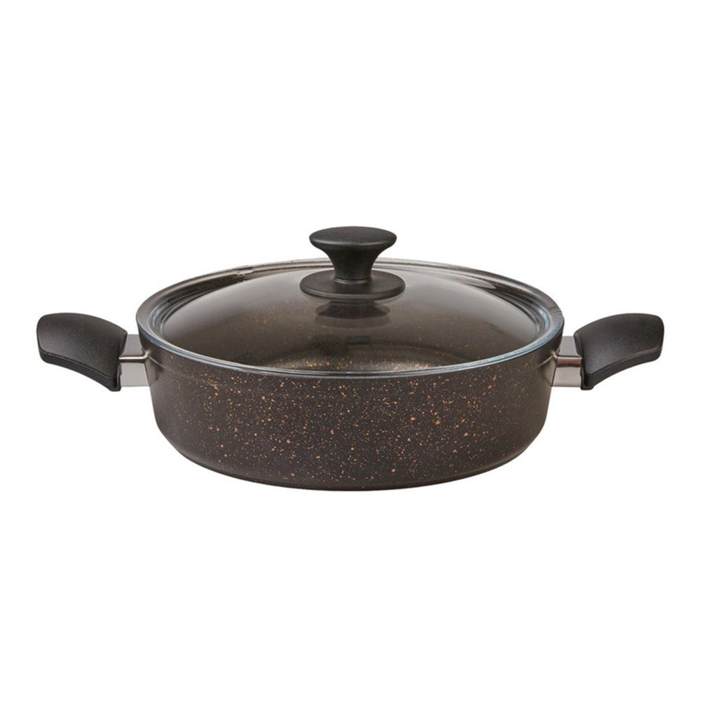 Karaca Topf-Set Biogranit Black Gold 7-teiliges Topfset
