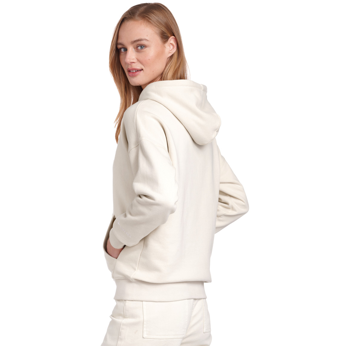 Damen Sweatjacke mit Einschubtaschen