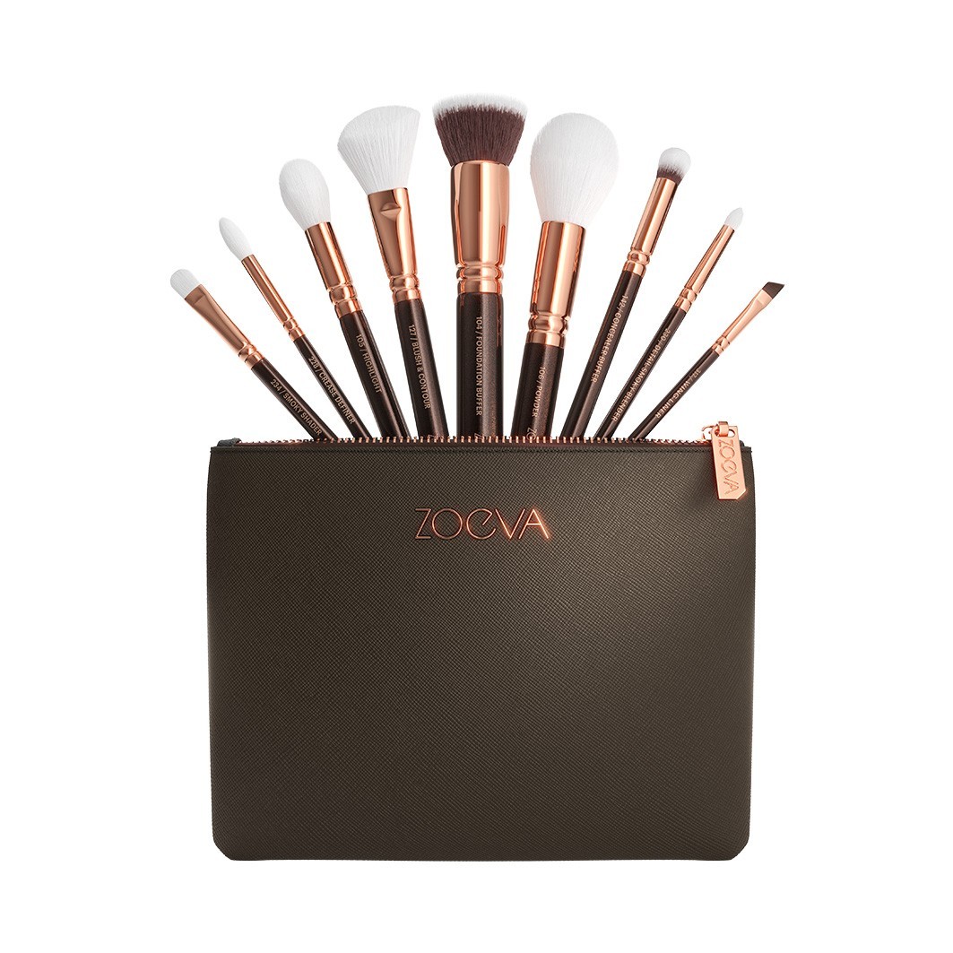 THE COMPLETE BRUSH SET (ROSÈ GOLDEN EDITION)