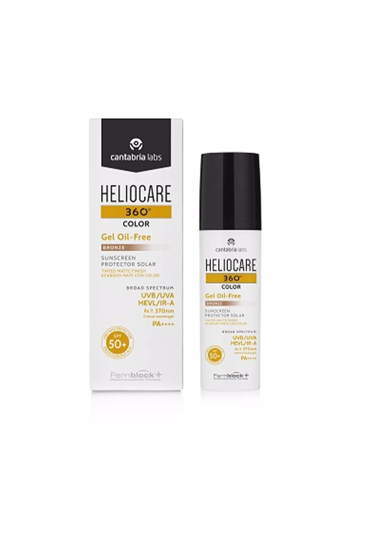 Heliocare  360° Color Gel Oil Free #bronze 50 ml