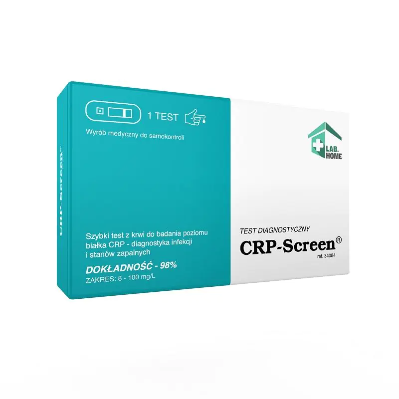 LabHome CRP-Screen, μια εξέταση αίματος για τα επίπεδα πρωτεΐνης CRP