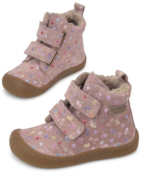 Naturino ~ Wigghi HighCut Klettschuh Winter ~ Flora Rose
