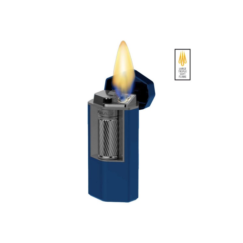 Feuerzeug Jetflamme, Xikar Meridian soft flame blue \/ gunmetal