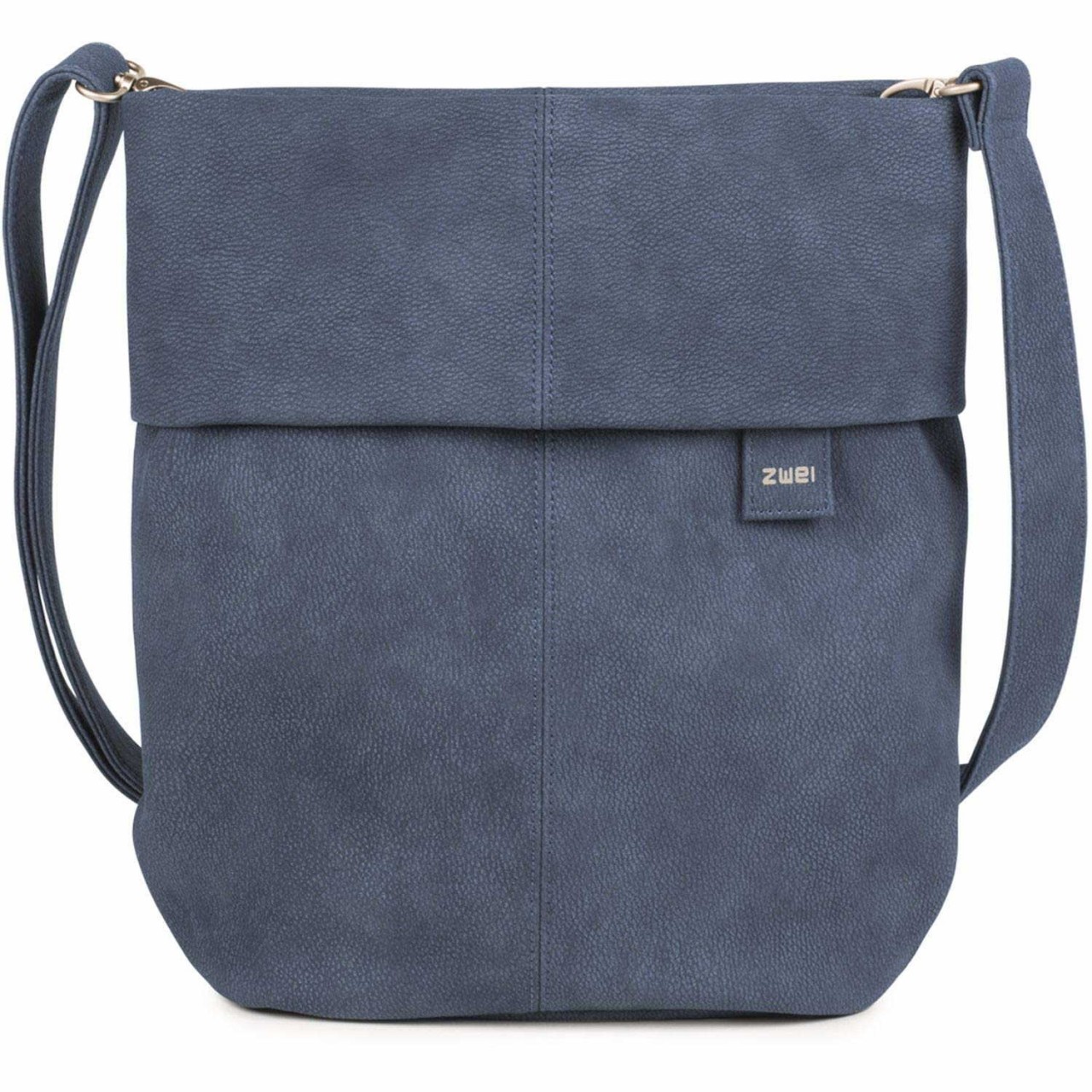ZWEI Handtaschen blau MADEMOISELLE M12 nubuk-blue