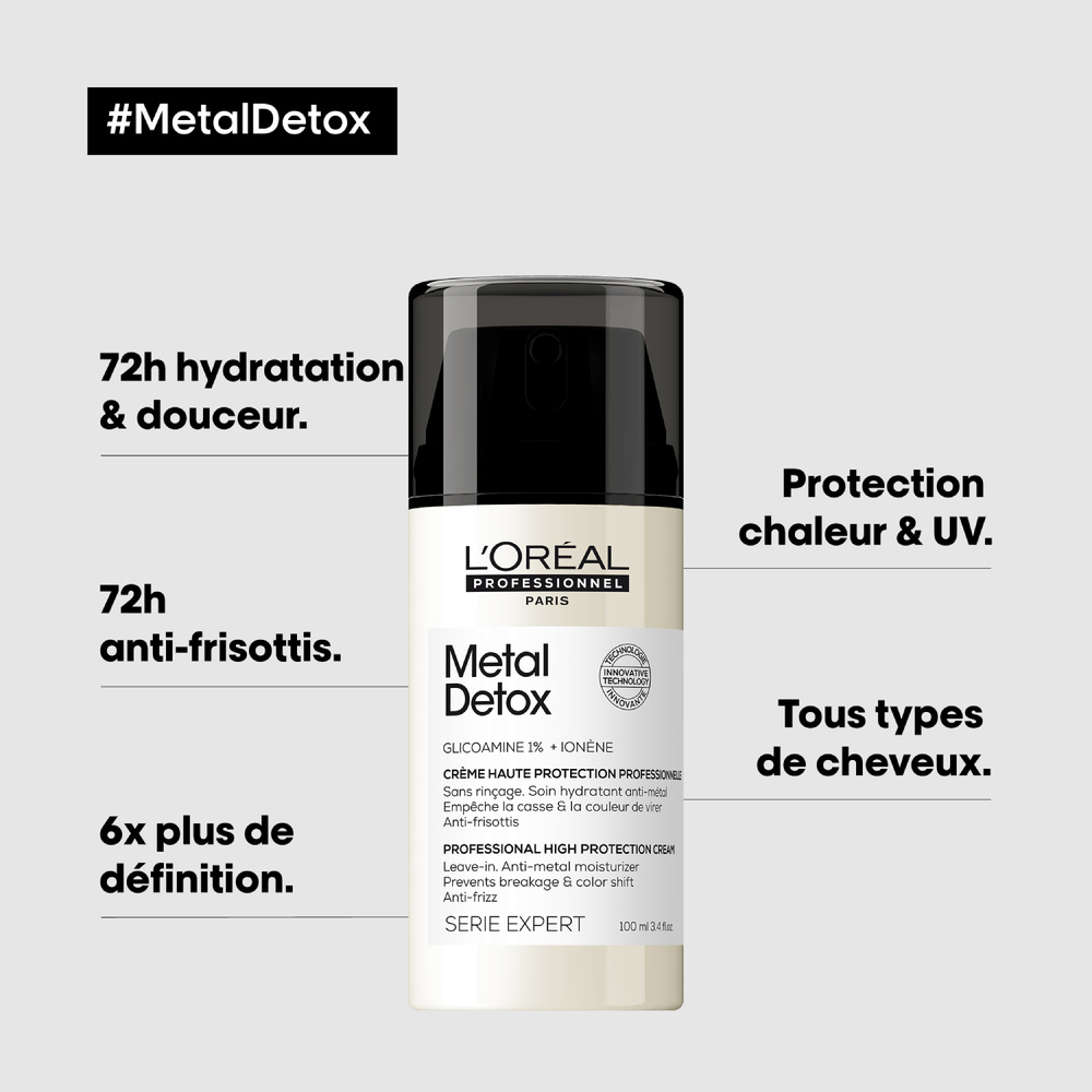 L'Oréal Professionnel Serie Expert Metal Detox Crème sans rinçage Haute Protection