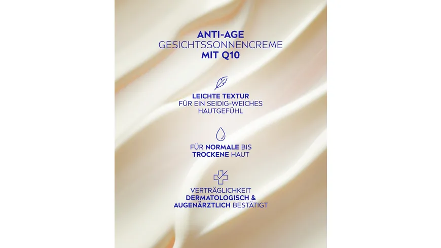 NIVEA SUN Anti-Age UV Sonnenschutz Q10 LF30 50 ml