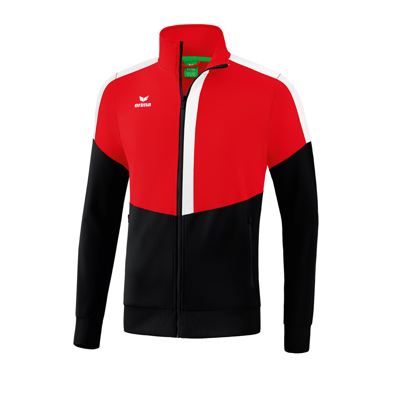 Erima Squad Trainingsjacke Rot Schwarz
