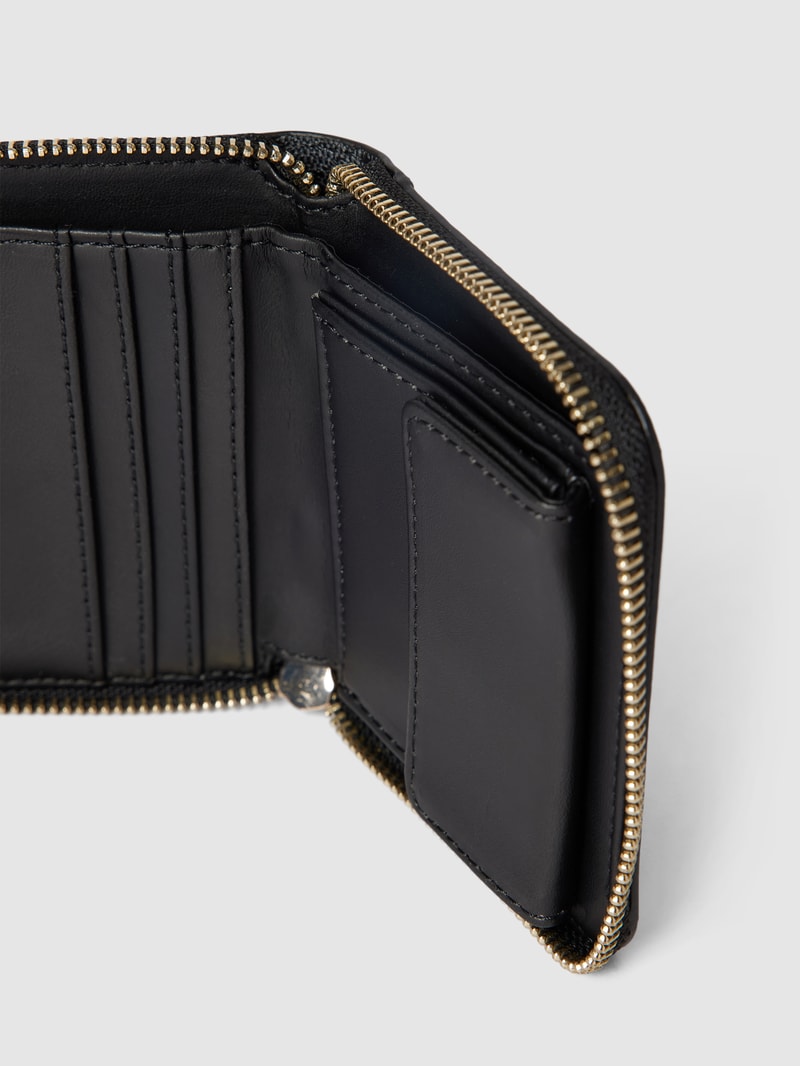 Portemonnaie in Leder-Optik Modell 'LAUREL' in schwarz