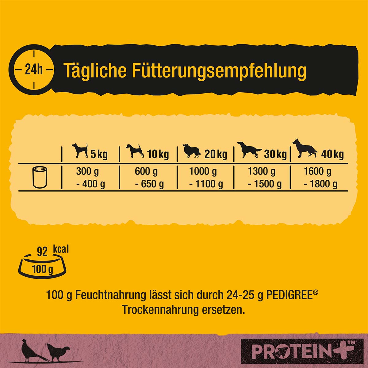 PEDIGREE Protein+ in Pastete Wild & Geflügel kaufen bei ZooRoyal