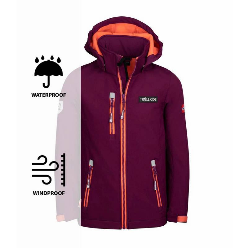 Trollkids Preikestolen Softshelljacke Mädchen