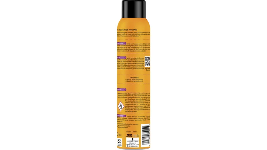 GOT2B Trockenshampoo Trocken Wäsche Extra Texture 200 ml 200 ml