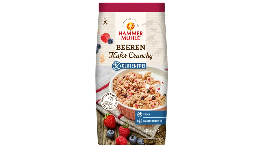 HAMMERMÜHLE Hafer Beeren Crunchy 325 g