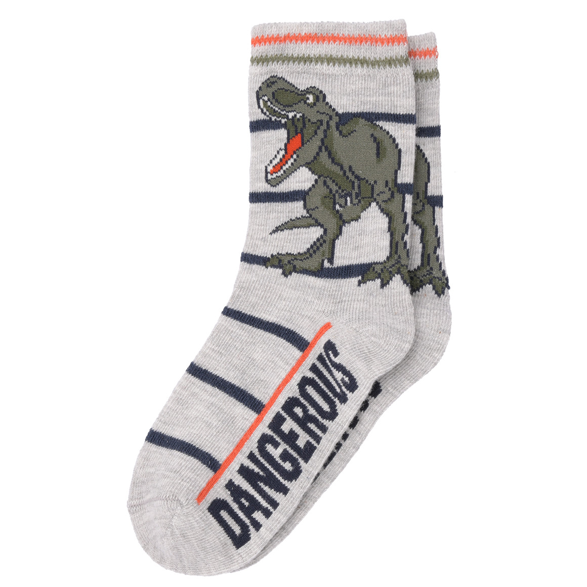 3 Paar Jungen Socken mit Dino-Motiven