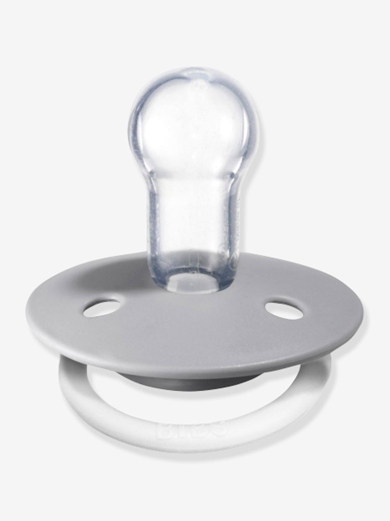 Bibs 2er-Pack Beruhigungssauger DE LUX BIBS, Silikon - grau+blau