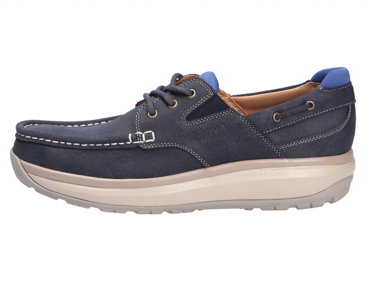 JOYA Komfort Schnürer blau Herren Schnürschuhe