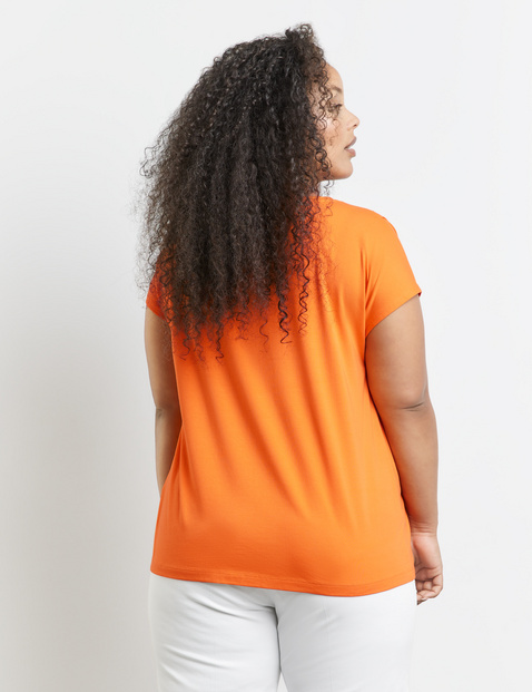 T-Shirt mit Pailletten-Detail