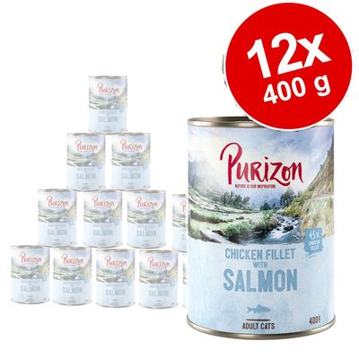 Purizon Adult 12 x 400 g - getreidefrei