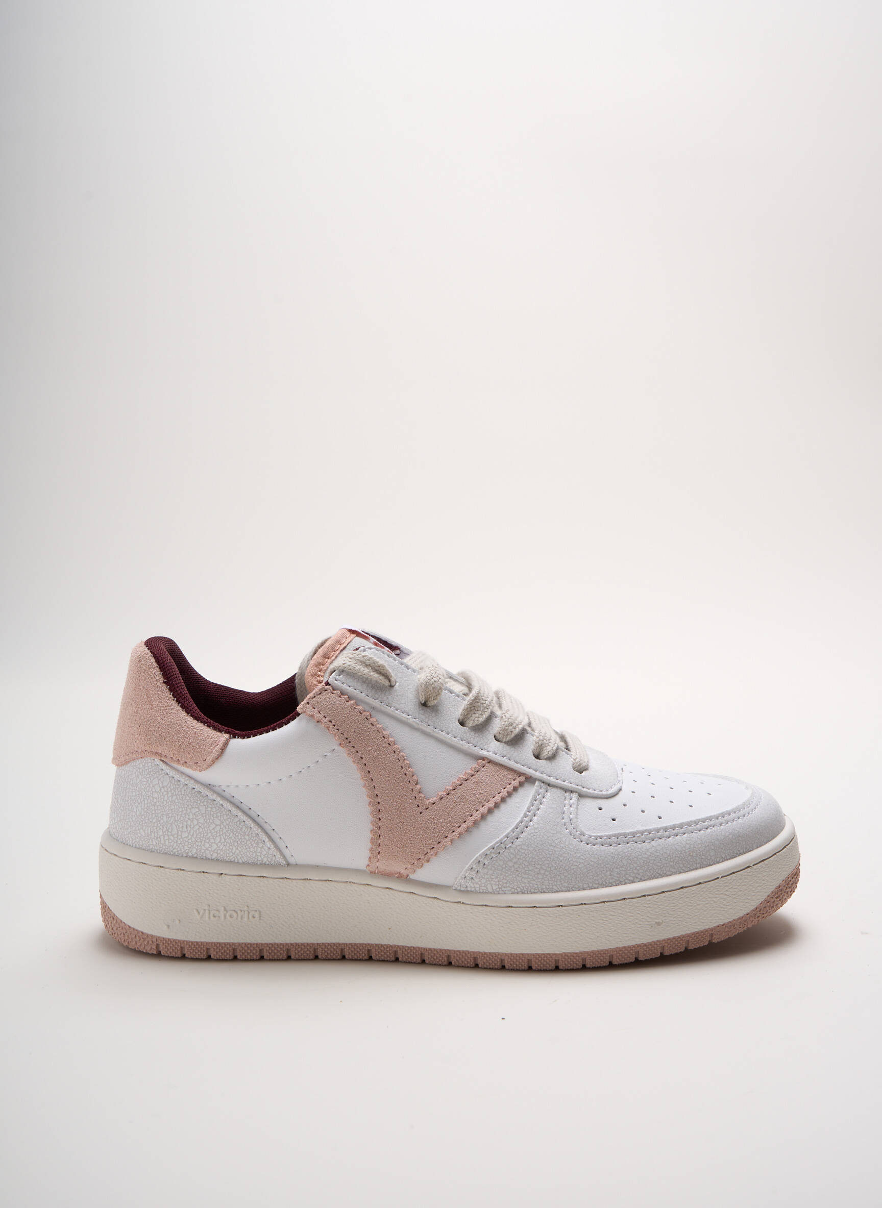 Victoria Baskets Femme couleur rose
