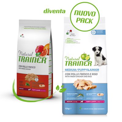 Nova foods Trainer Natural Medium Puppy & Junior