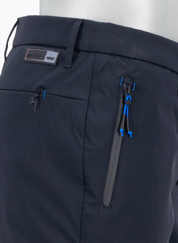 Alberto Golf, Golfhose Nick R&W, Regular Fit, Mikrofaser wasserdicht gefüttert, schwarz