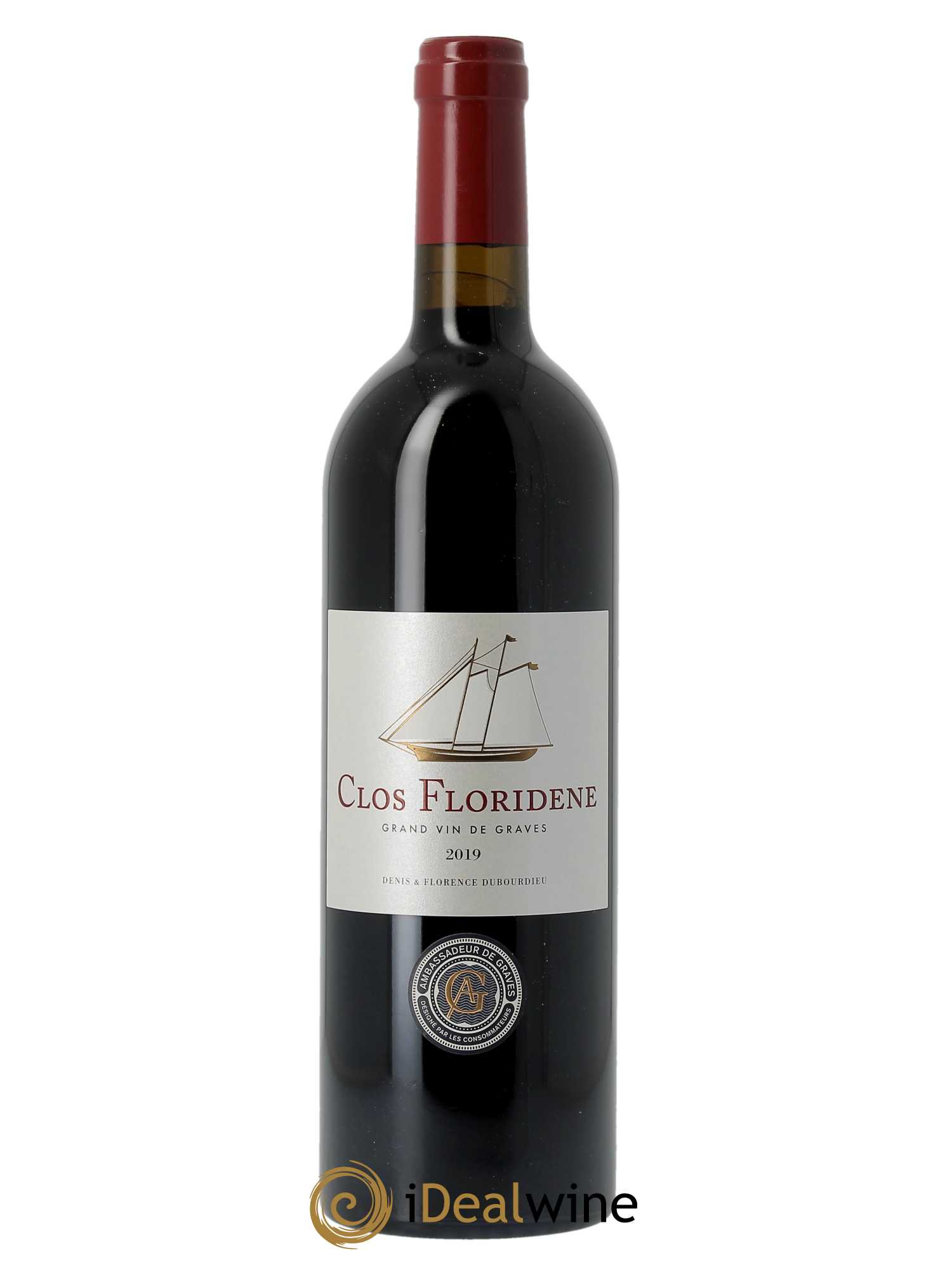 Clos Floridène (CBO à partir de 6 BTS) 2019 - Lot de 1 Bouteille