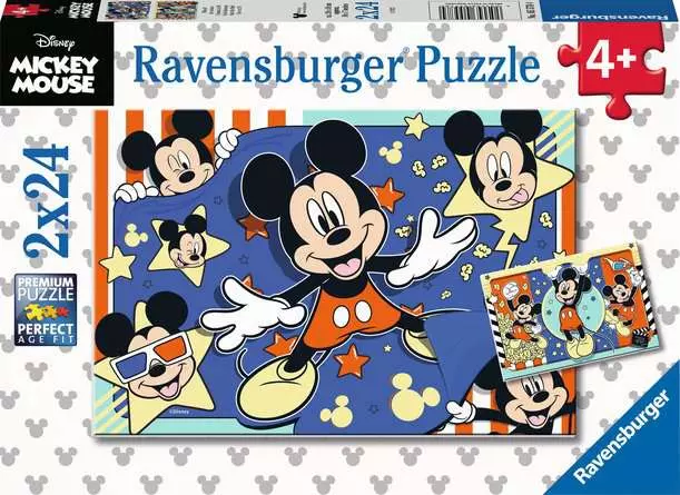 Kinderpuzzle ab 4 Jahren - Film ab! - 24 Teile