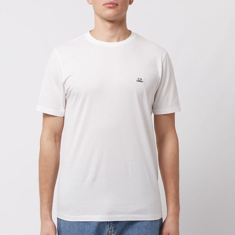 C. P. Company 30/1 Jersey T-Shirt gauze white