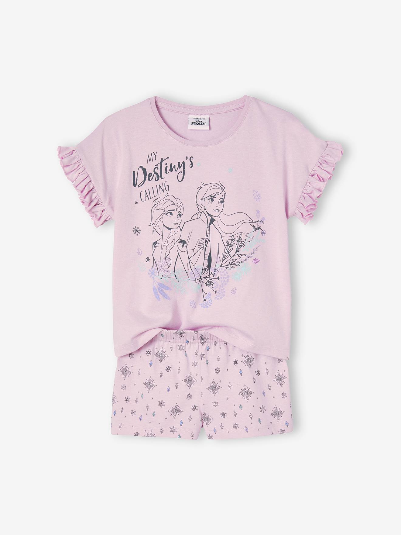 Pyjashort fille DS® La Reine des Neiges 2 parme