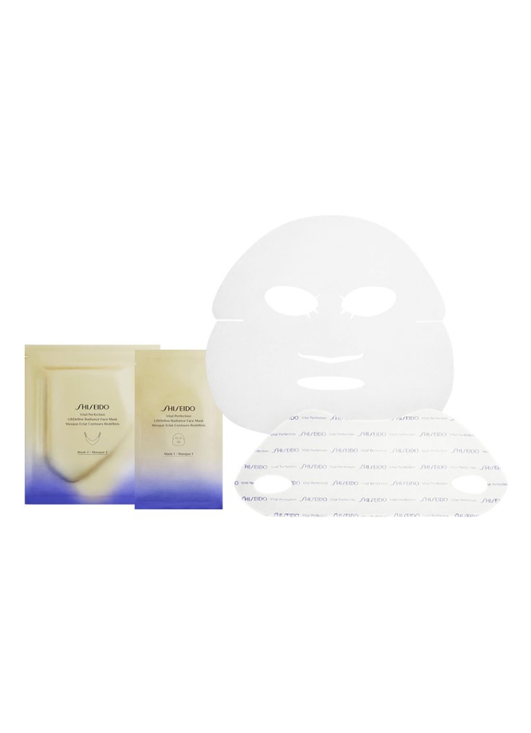 Shiseido Vital Perfection LiftDefine Radiance Face Mask - gezichtsmasker 6 settiä
