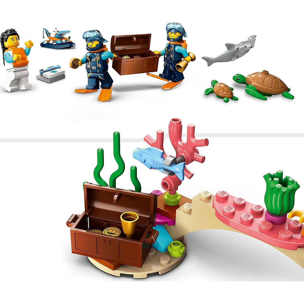 LEGO® City 60377 Meeresforscher-Boot