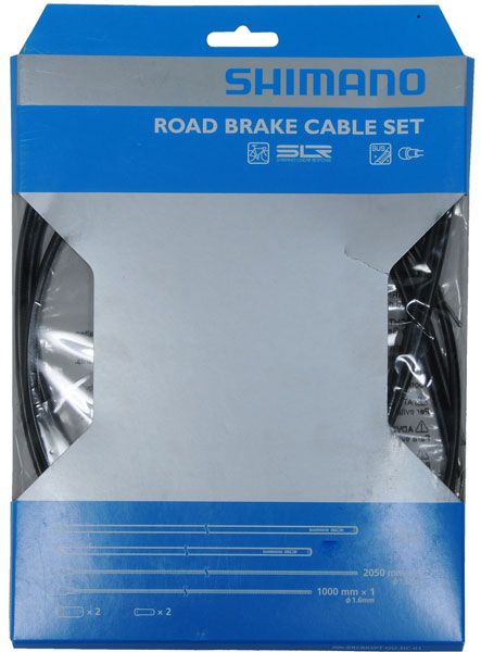 Shimano Rennrad Edelstahl Bremszugset vorne/hinten kaufen | Bike-Discount