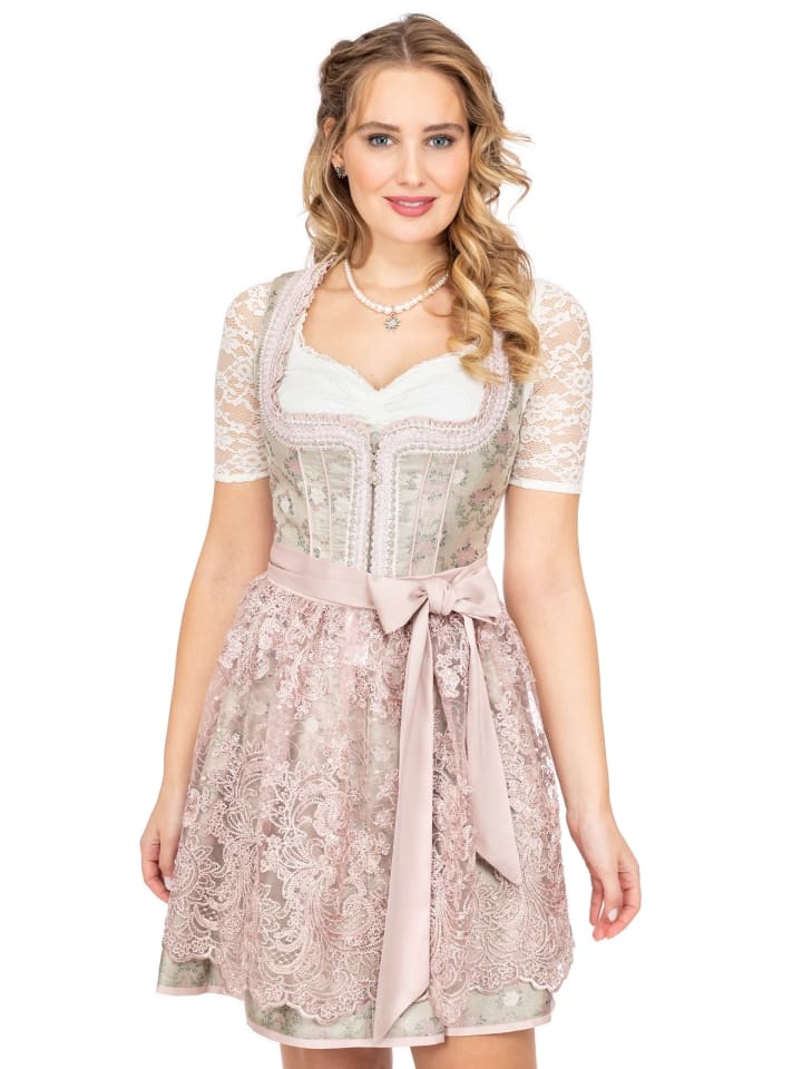 KRÜGER Dirndl 414365 in hellgrün günstig kaufen