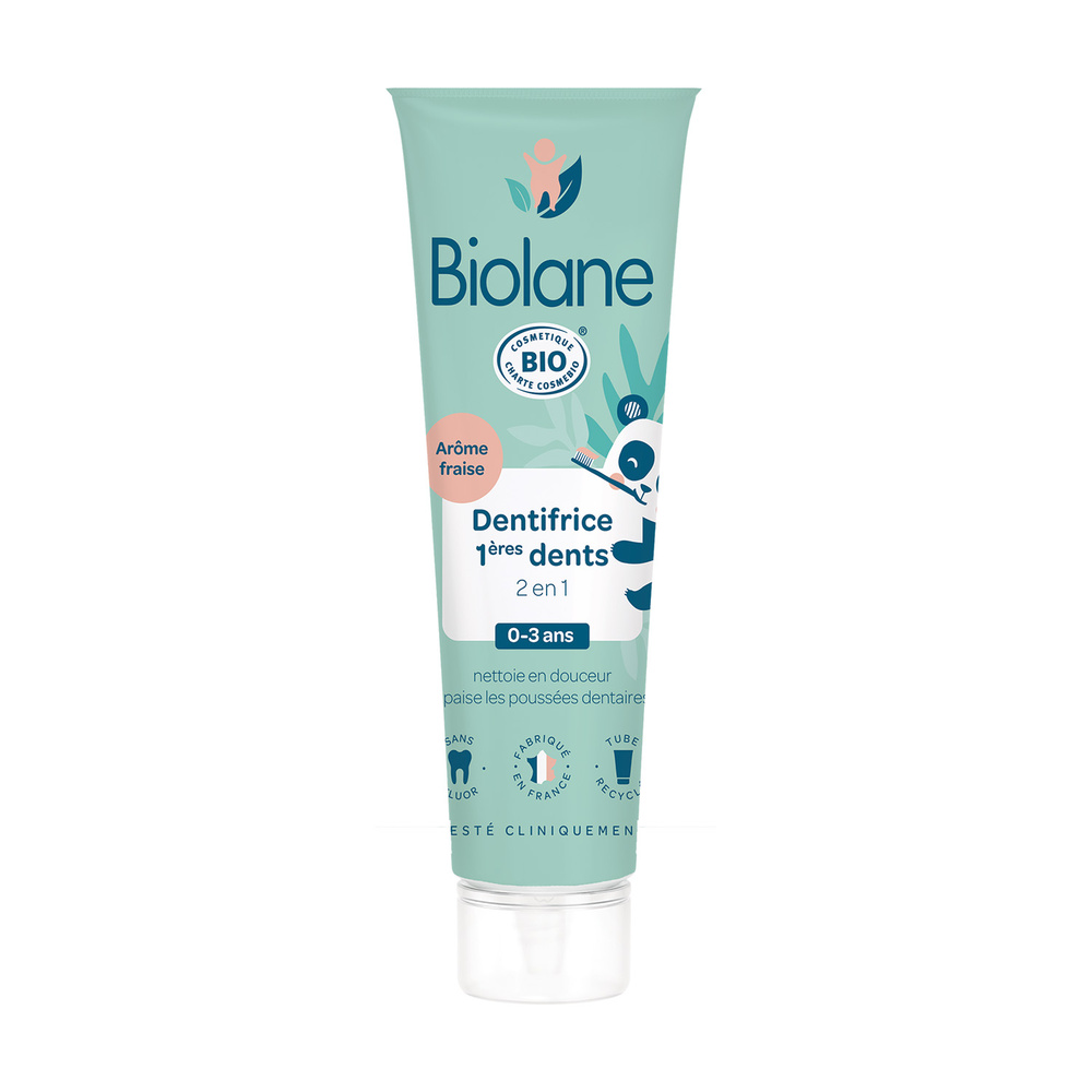 biolane Dentifrice BIO 50 ml Pâte