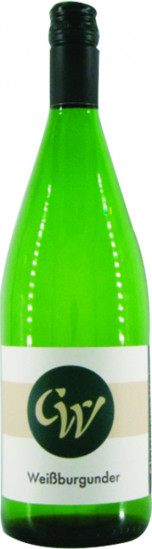 2021 Kindenheimer Burgweg Weißburgunder feinherb 1,0 L - Weingut Jens Christmann