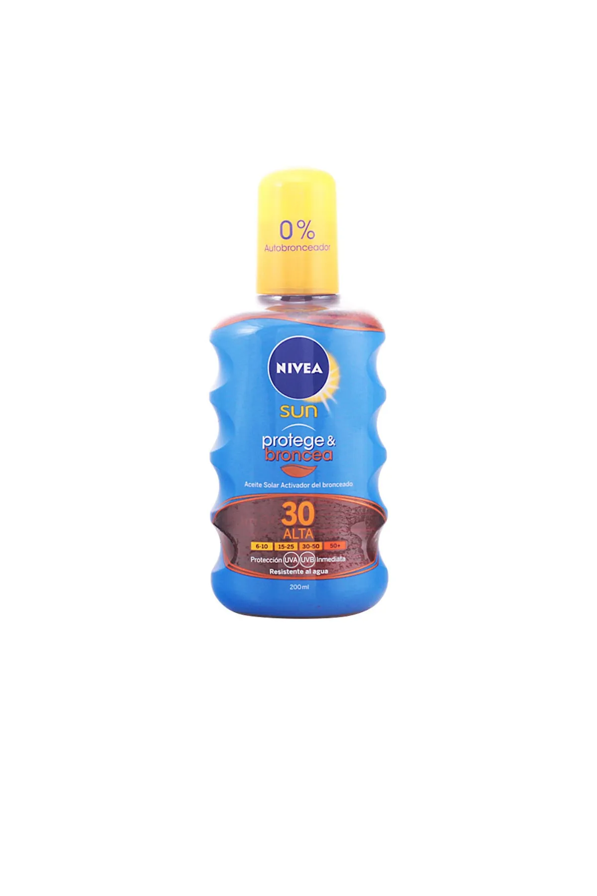 NIVEA  Sonnenschutz- und Bronzeöl Spf30 Nivea 200 ml