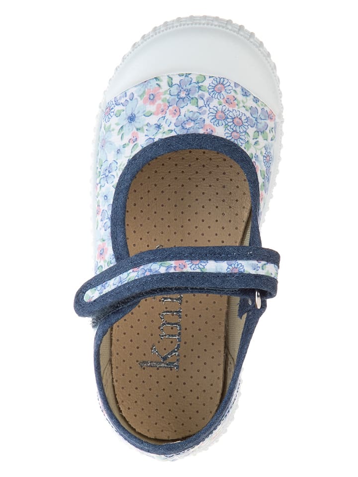 kmins Spangenballerinas in Blau günstig kaufen