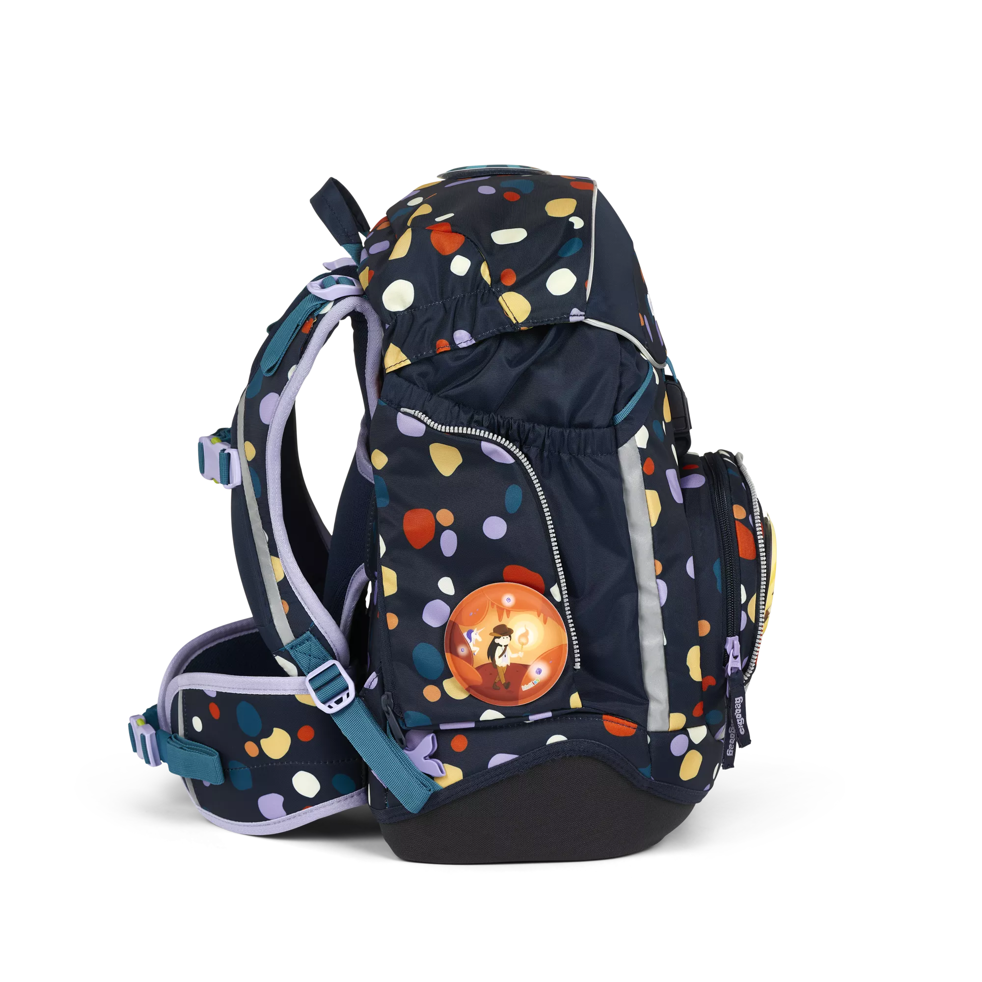ergobag Schulrucksack-Set Bärnsteinhöhle