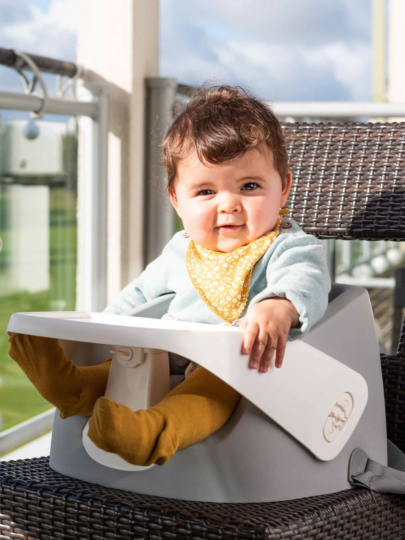 Babydam Baby Sitzerhöhung SPONGEPOD BABYDAM - weiß