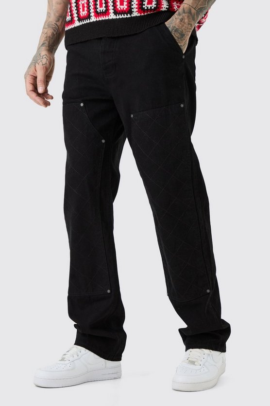 Tall lockere Jeans mit Naht-Detail
