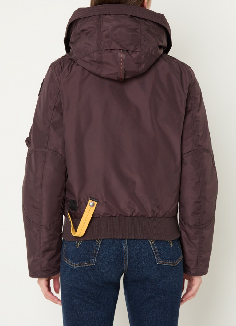 Parajumpers Gobi padded down-filled bomber jacket with hood