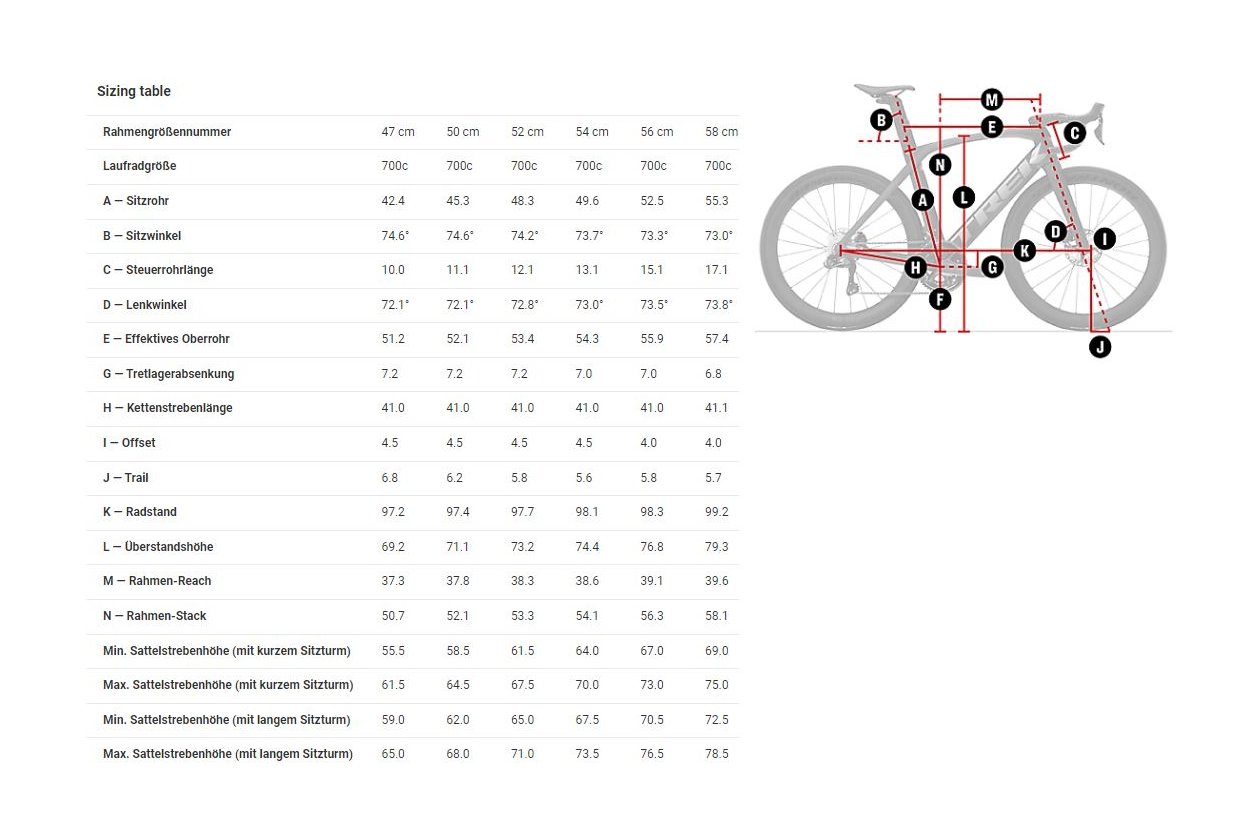 Trek Madone SL 7 - Ultegra Di2 - 2022 - 28 Zoll - Diamant