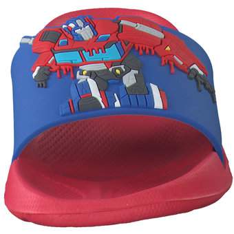 Transformers Badepantolette in blau