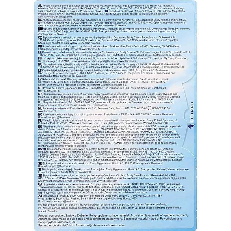 Libresse Libresse 80-pk truseinnlegg Normal